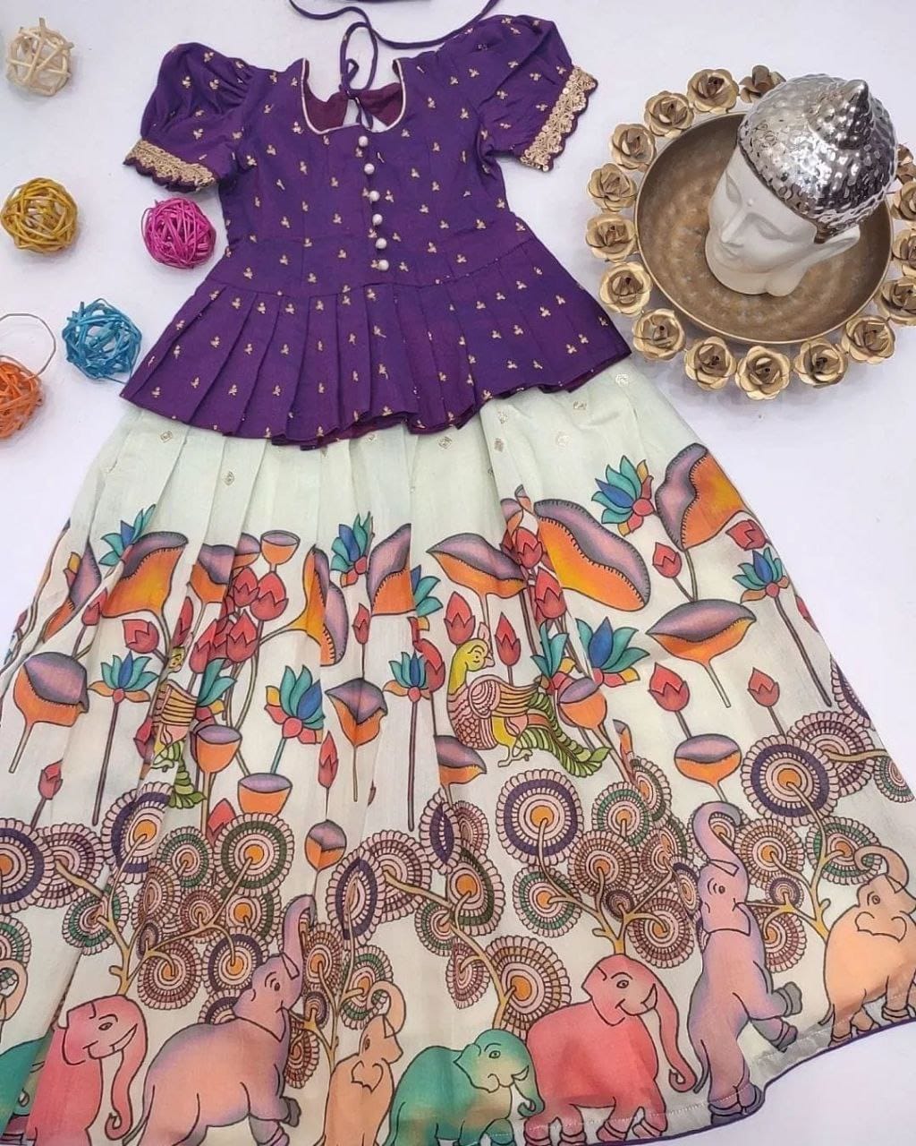 Baby girl lehenga design editorial 2019