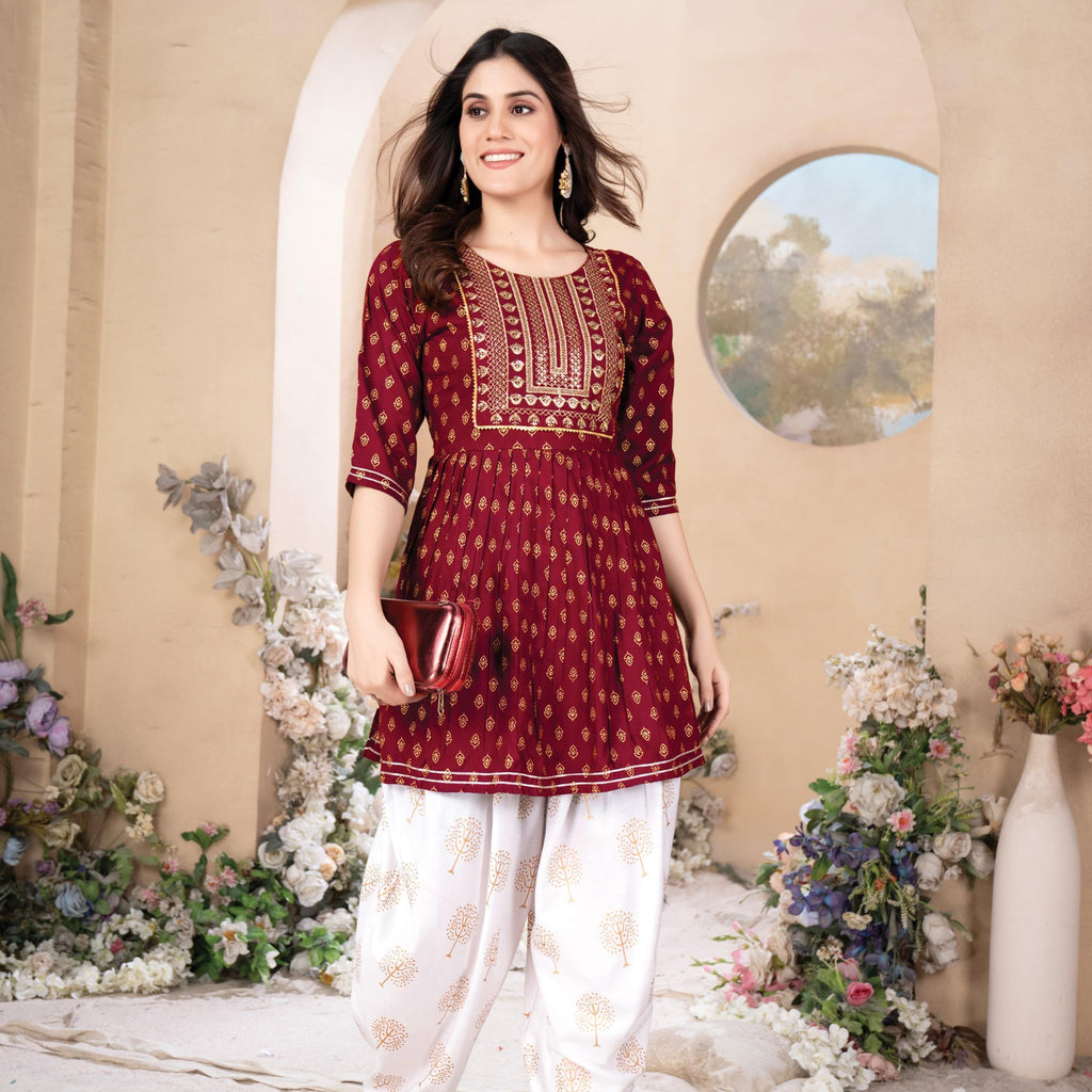 Beautiful Printed 2Pcs  Set Collection For Women