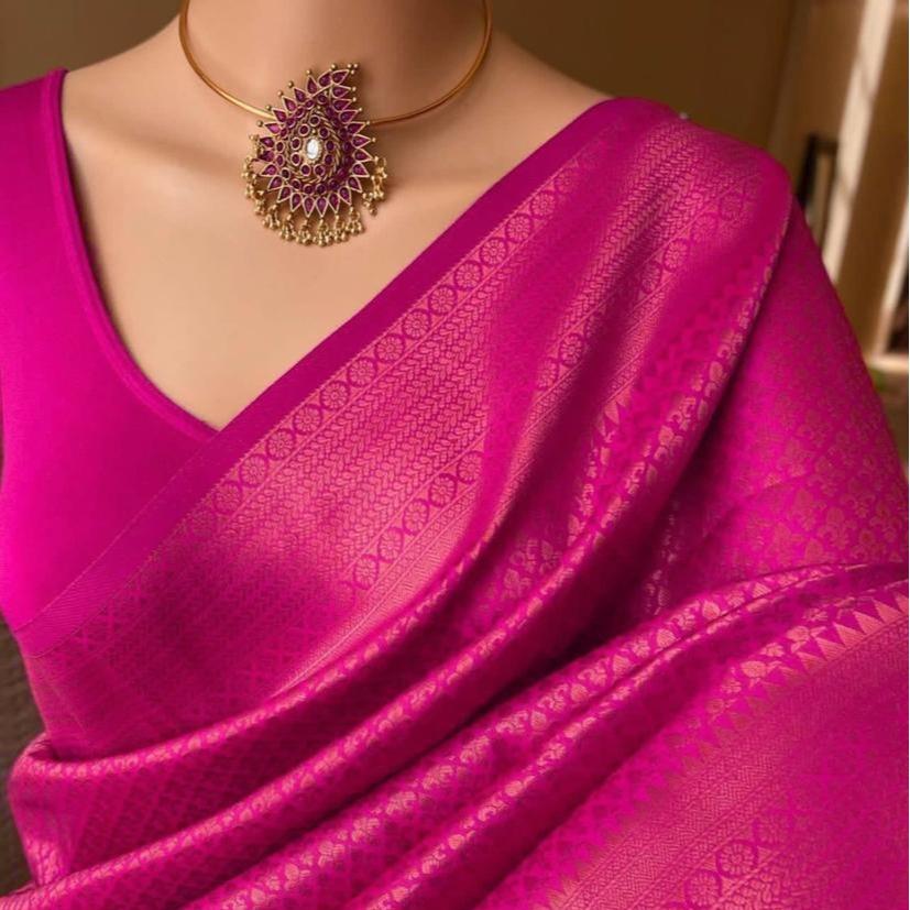 Elegant Banarasi Silk Saree For Women