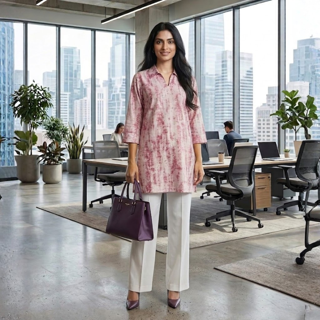 Stylish Cotton 2pcs  Top  And Plazzo Set  for Women 001