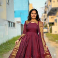 Ready To Wear Anarkali Gown With  Dupatta  Set  For Women 002