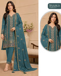 Rangoli Crush with Sequence Embroidery Work