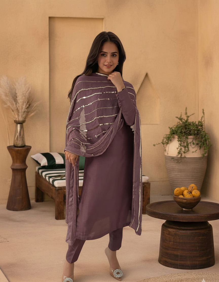 3 Piece Heavy Soft Breathable Cotton Suit