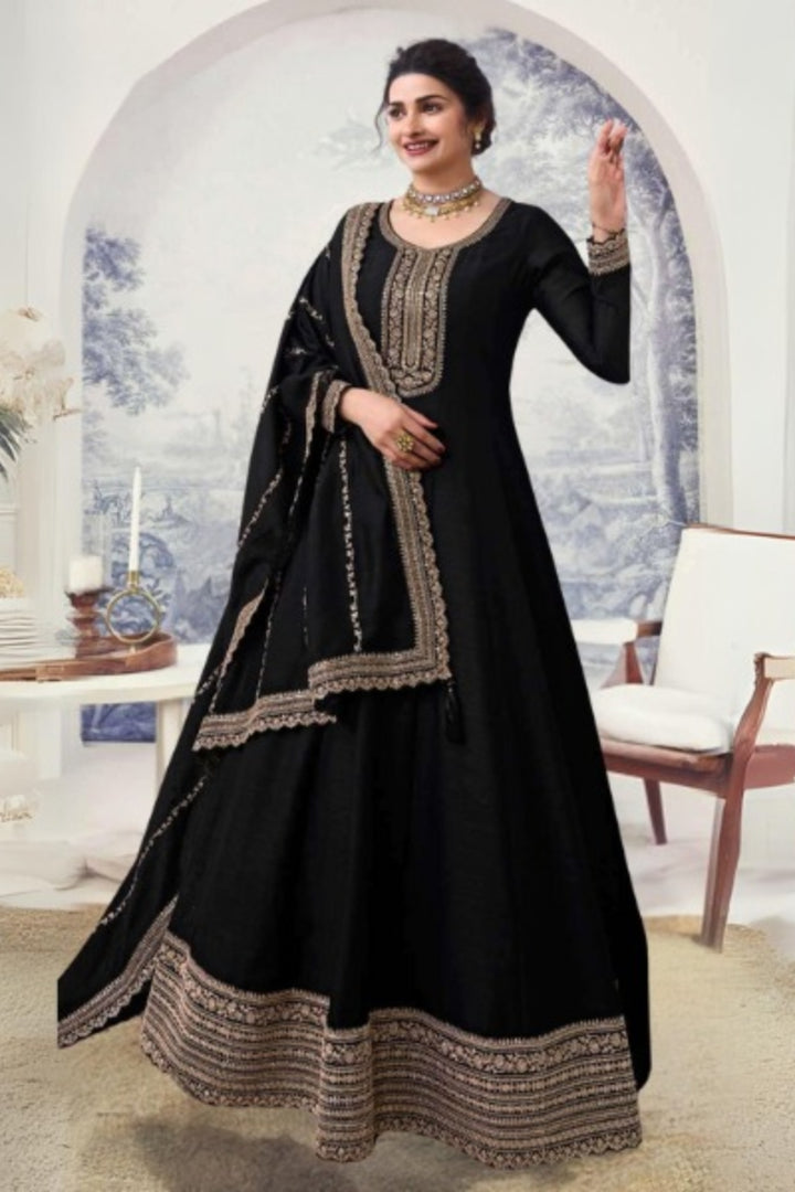 Georgette Silk Anarkali Suts