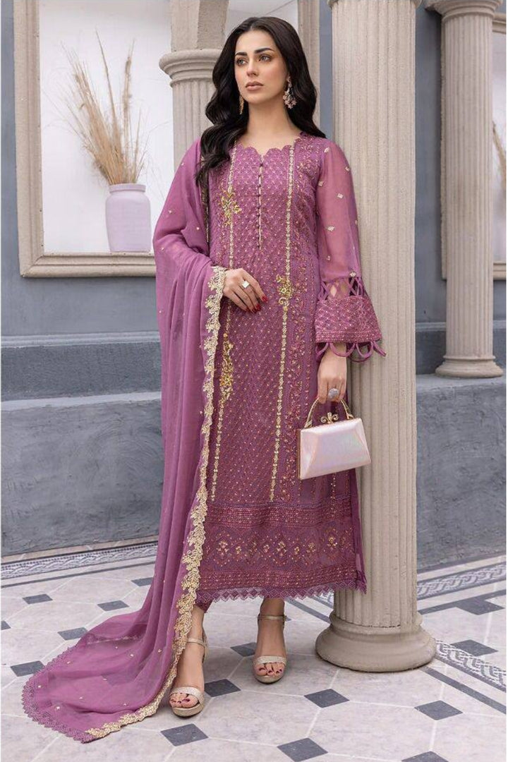 3Pc Georgette RTW Suit