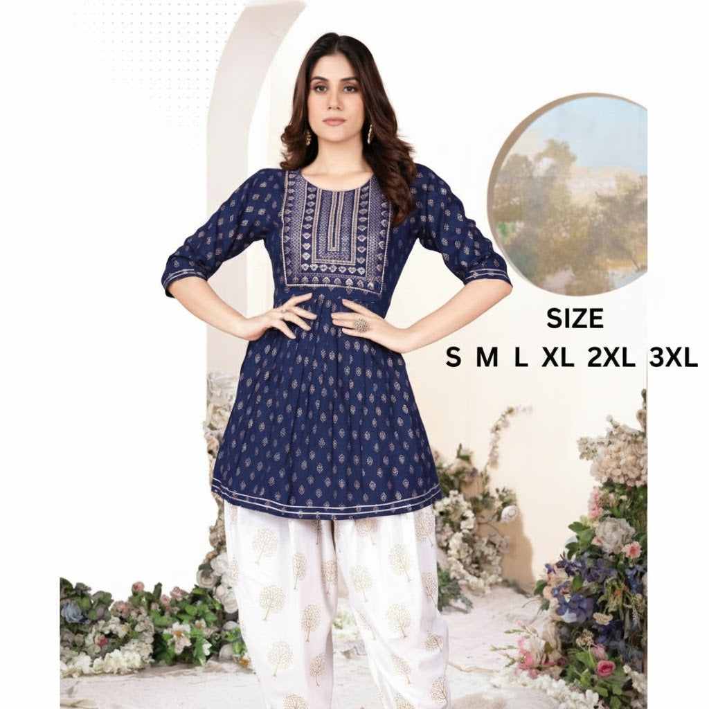 Beautiful Printed 2Pcs  Set Collection For Women