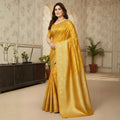 Designer Jacquard Work Silk Saree Unstitched