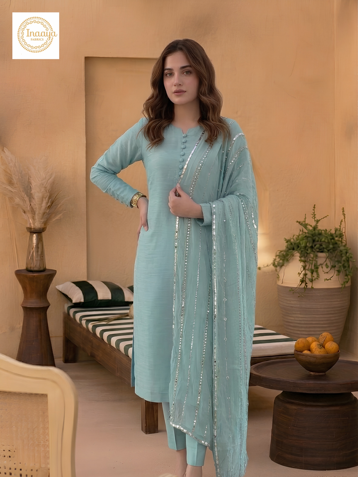 3 Pc Heavy Soft breathable Cotton Suit