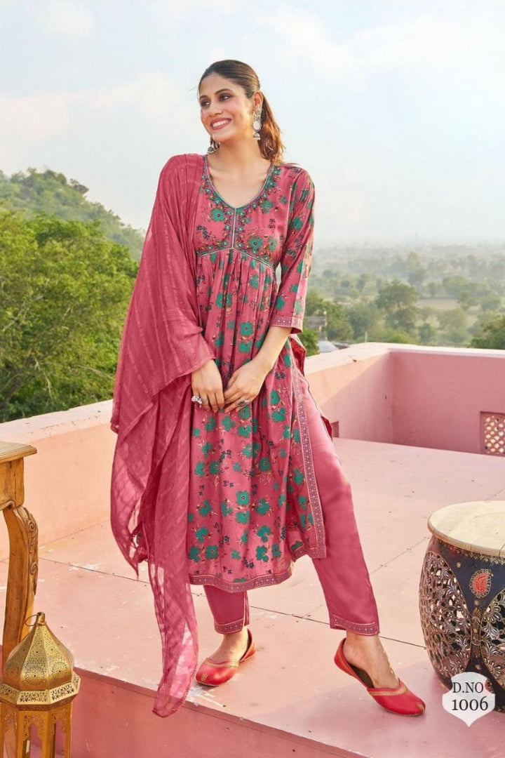 Readymade Kurtis with Bottom and Dupatta