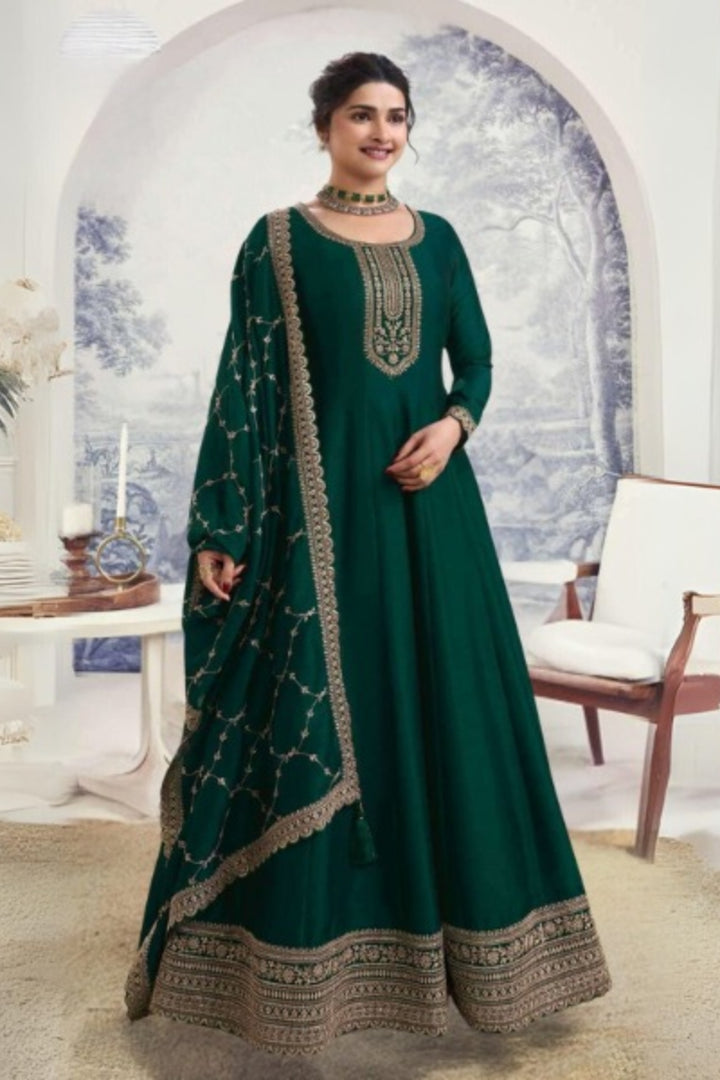 Georgette Silk Anarkali Suts