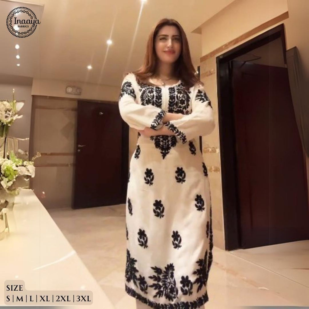 Embroidery Chikankari 2PCS Suit  Collection For Women
