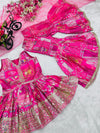 Kid's Heavy Sequin Embroidered Set with Digital Print