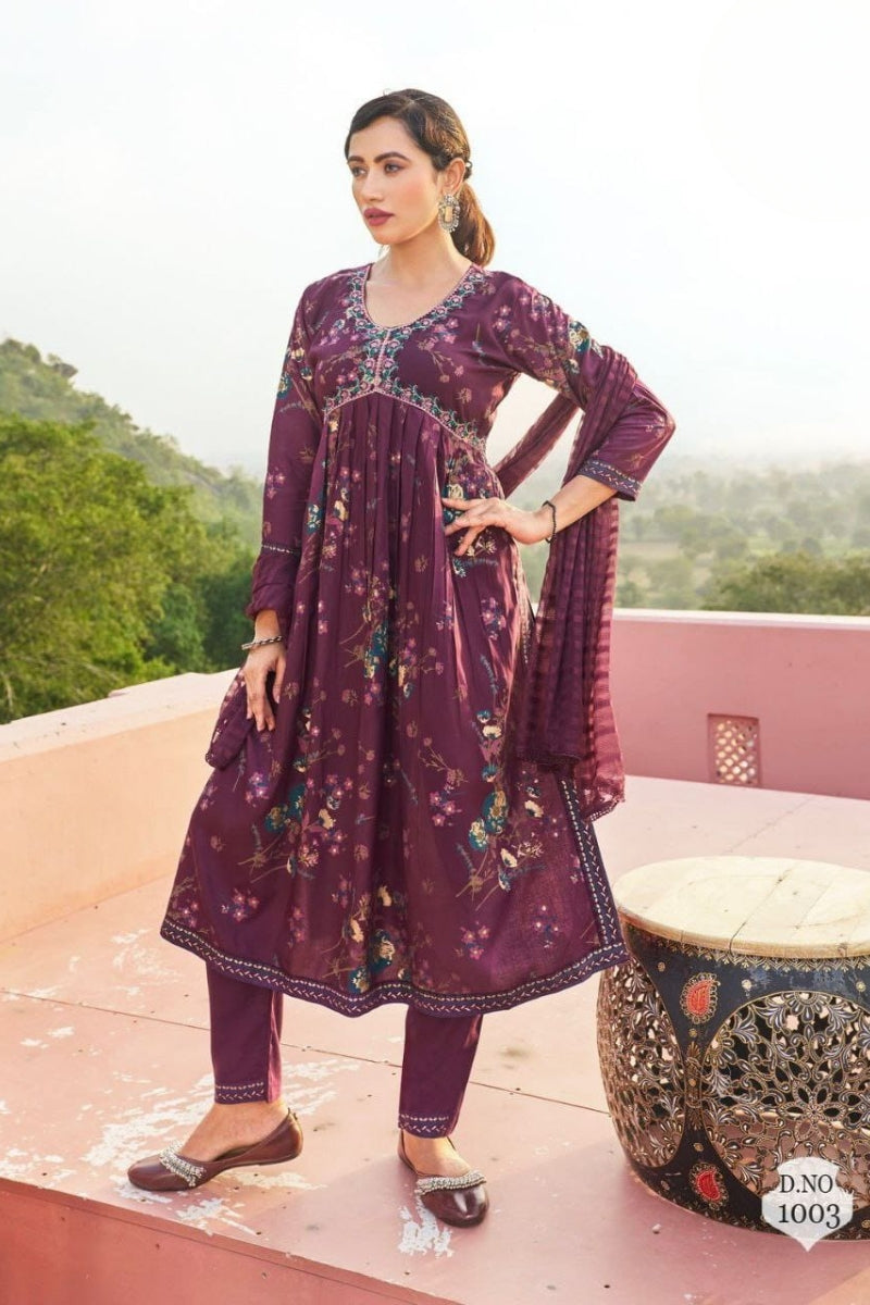 Readymade Kurtis with Bottom and Dupatta