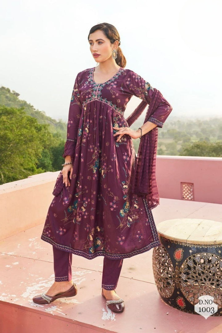 Readymade Kurtis with Bottom and Dupatta