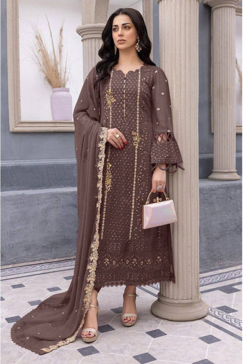 3Pc Georgette RTW Suit