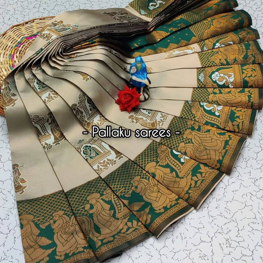 Kalamkari Dream Soft Silk Saree