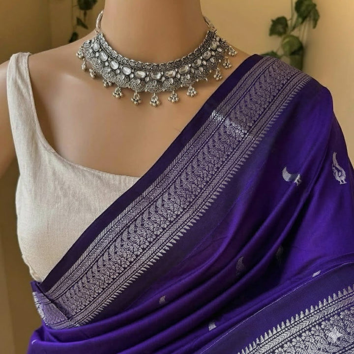 Sophisticated  Silk Elegance Saree  For Women