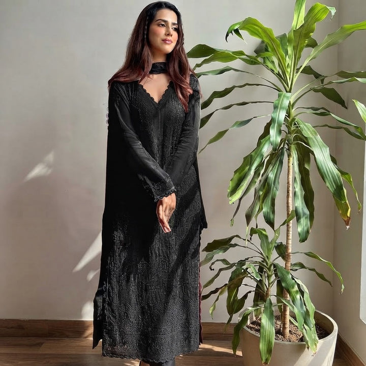 Heavy Georgette 3pcs Suit Collection For Women