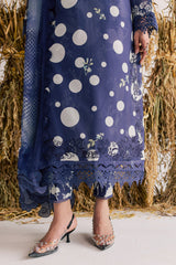 Digital Printed Lawn Suit With Heavy Embroidery &amp; Chiffon Dupatta | Ready To Wear