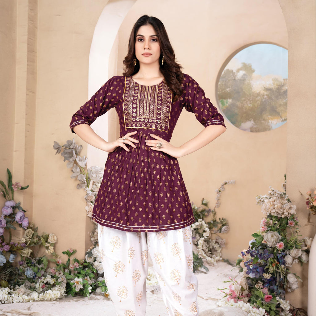 Beautiful Printed 2Pcs  Set Collection For Women