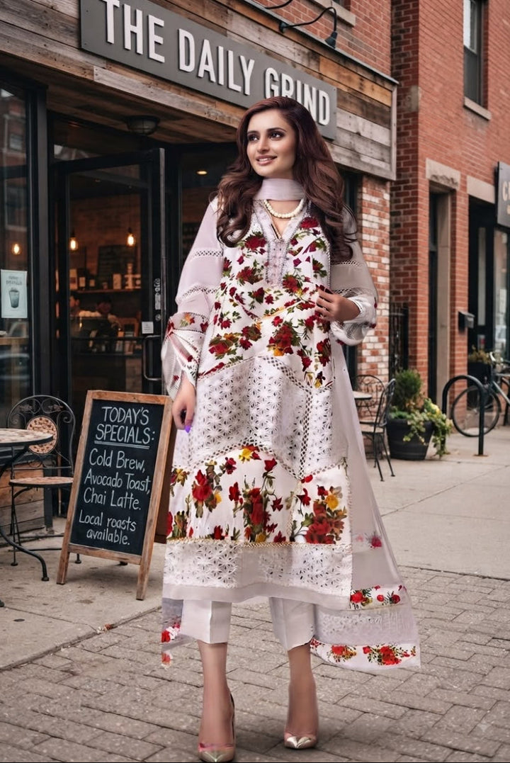 Luxury Chicken Kari Lawn Collection | Ready To Wear