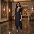 Ready To Wear Embroidery 2Pcs Suit For Women