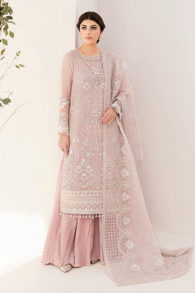Heavy Sequence Embroidered Organza 3-Piece Suit | Ready To Wear