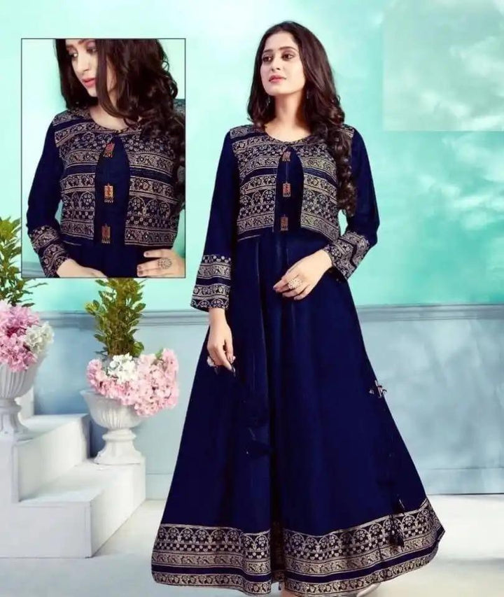 Stunning Rayon Cot Gown For Women