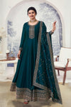 Georgette Silk Anarkali Suts