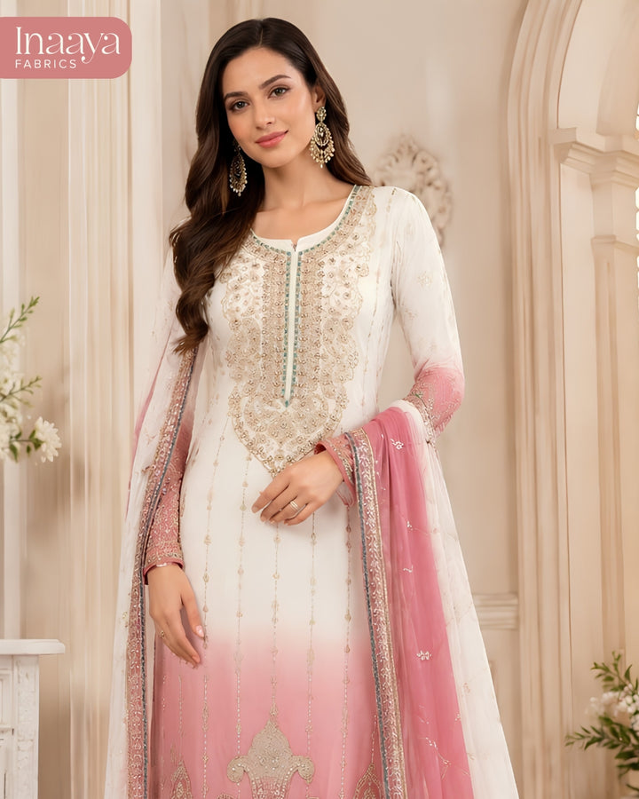 Heavy Crunchy Embroidery & Khatli Work