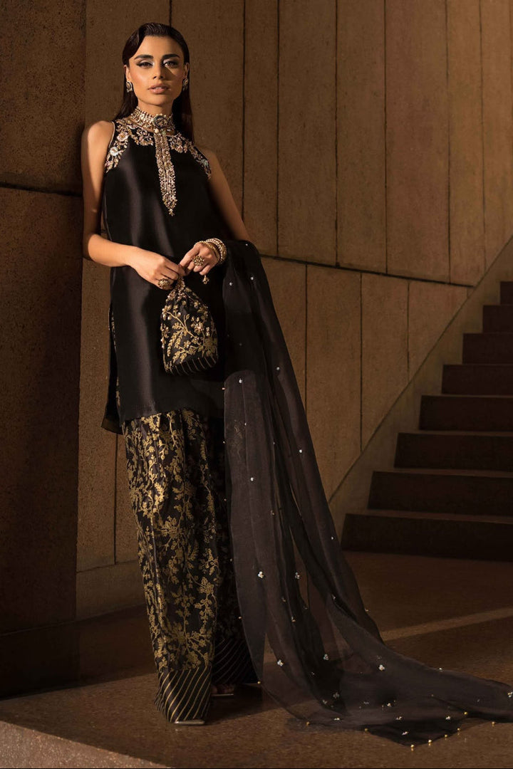 Most Demanding Soft Shamooz Silk Addawork Outfit  | Ready To Wear