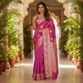Printed Lichi Silk Saree Collection For Women