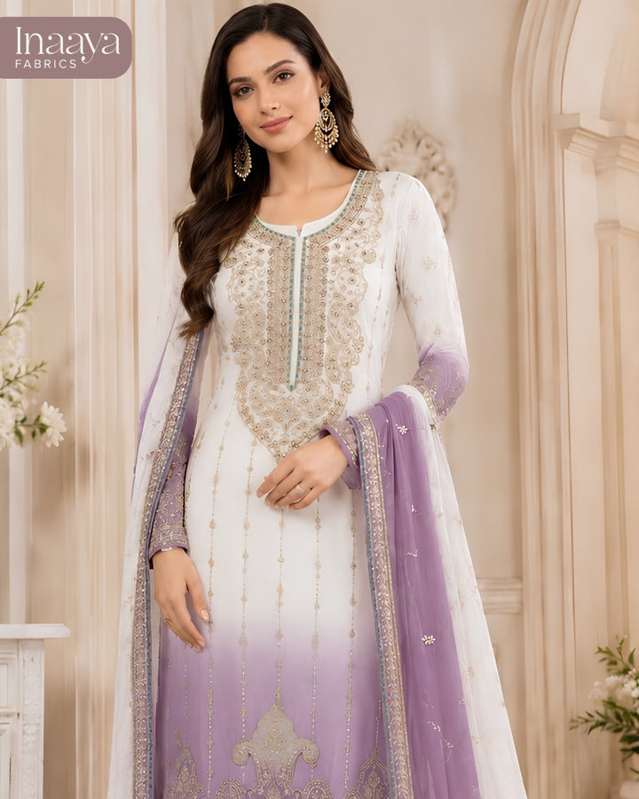 Heavy Crunchy Embroidery & Khatli Work