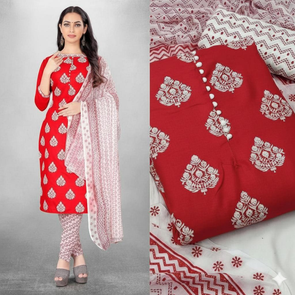 3 Pcs Adorable Suit For Women