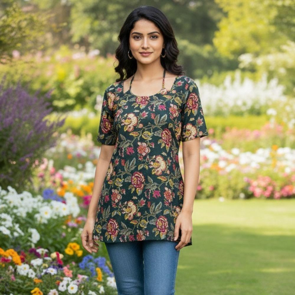 Stylish  Collar Design Tops Collection For Women