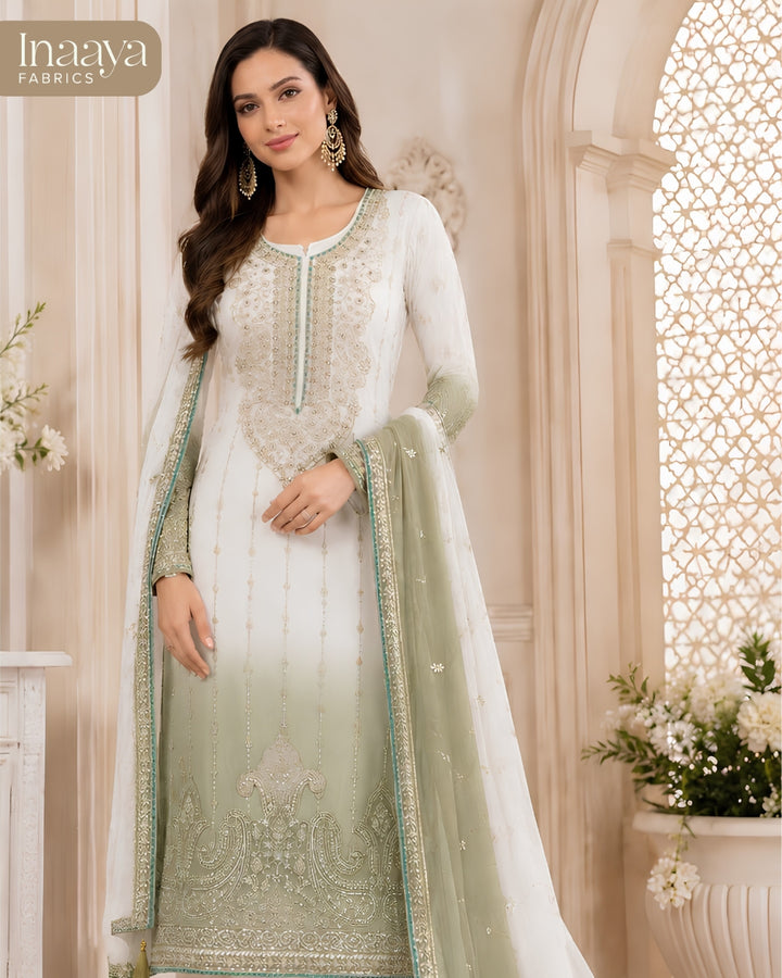 Heavy Crunchy Embroidery & Khatli Work