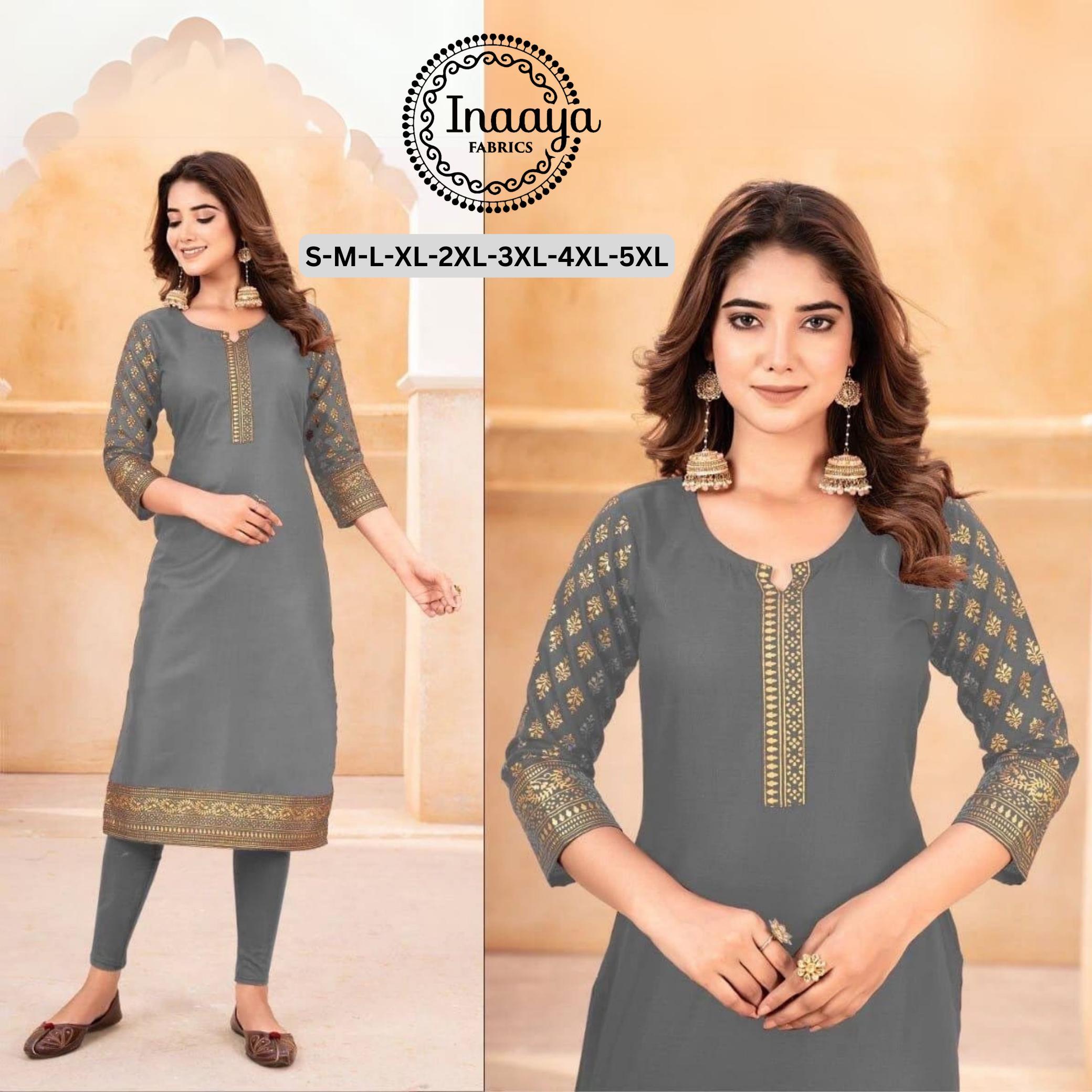 Designer Printed Cotton Kurti Collection For Women