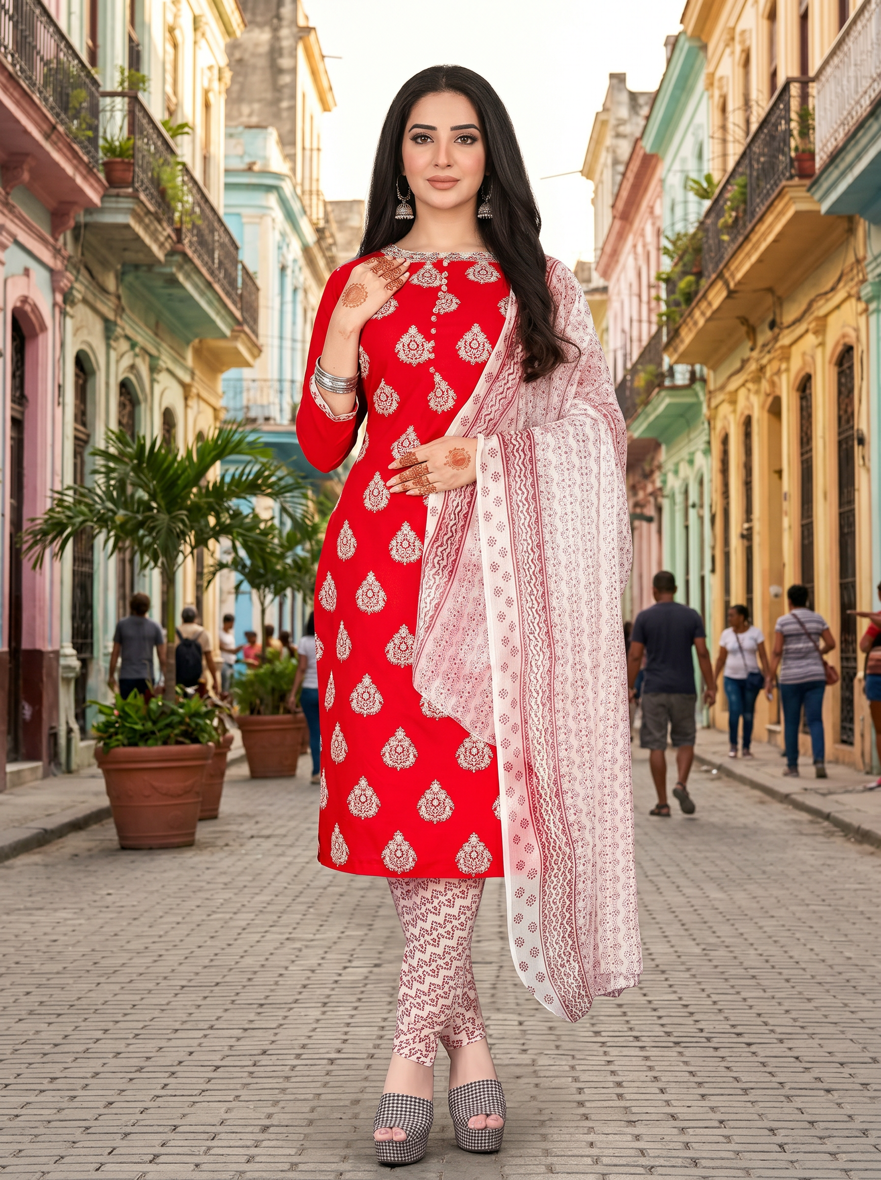 3 Pcs Adorable Suit For Women