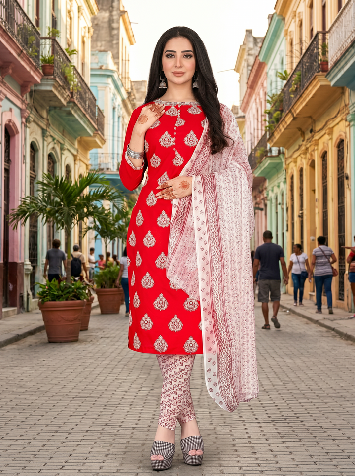 3 Pcs Adorable Suit For Women
