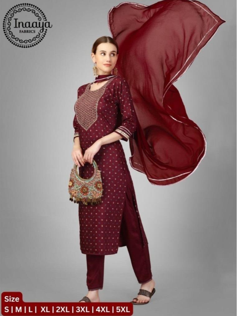 Stylish Cotton  3Pcs Suit Collection  For Women
