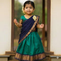 Adorable Kids Silk Saree Collection