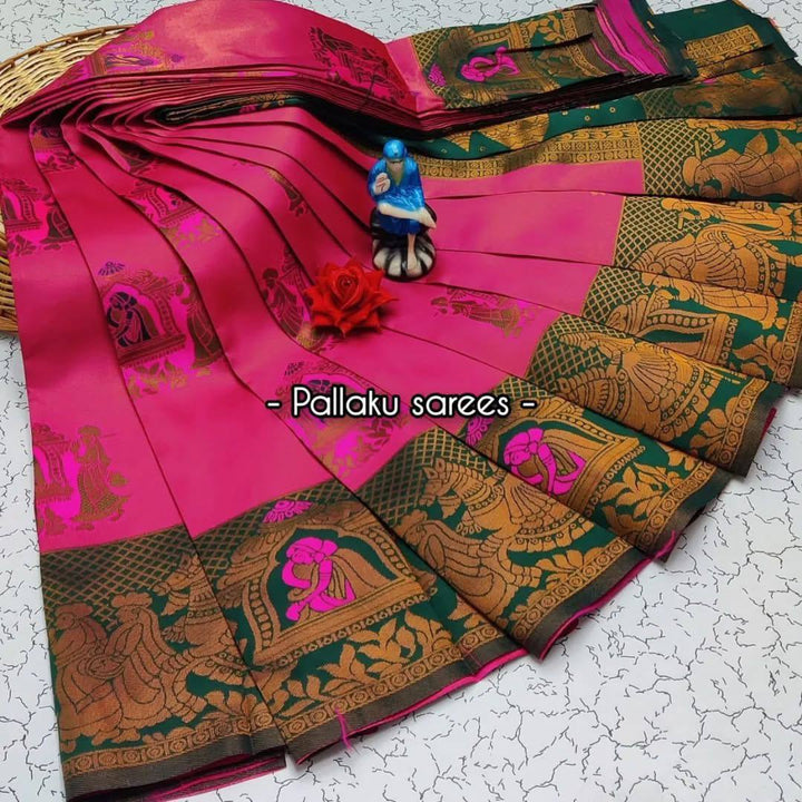 Kalamkari Dream Soft Silk Saree