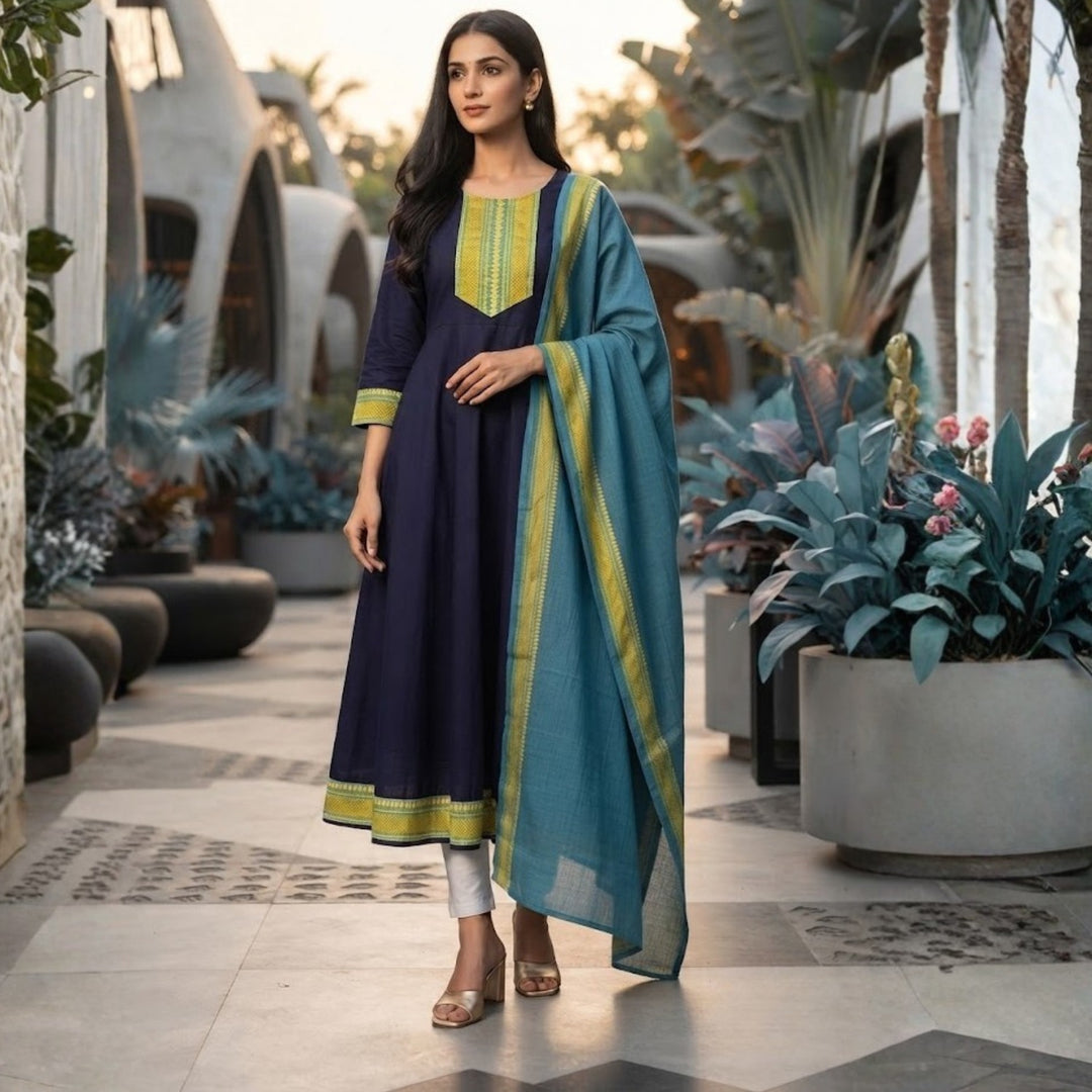 Gorgeous Gown &amp; Dupatta 2 Pcs Dress Collection For Women