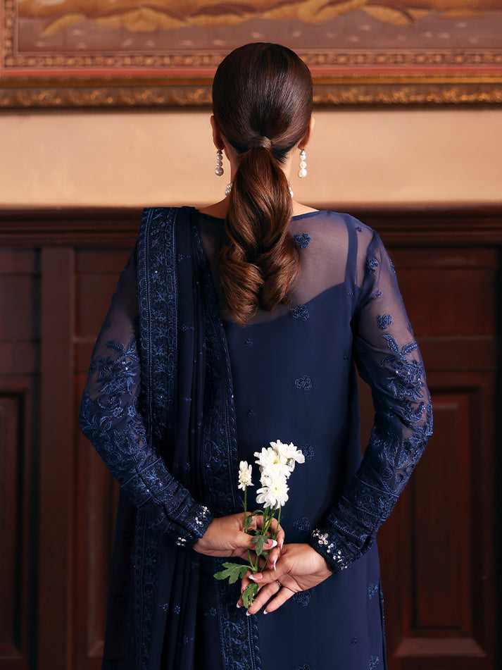 Semi Pure Chiffon  &amp; Semi Pure Chiffon Dupatta  | Ready to Wear