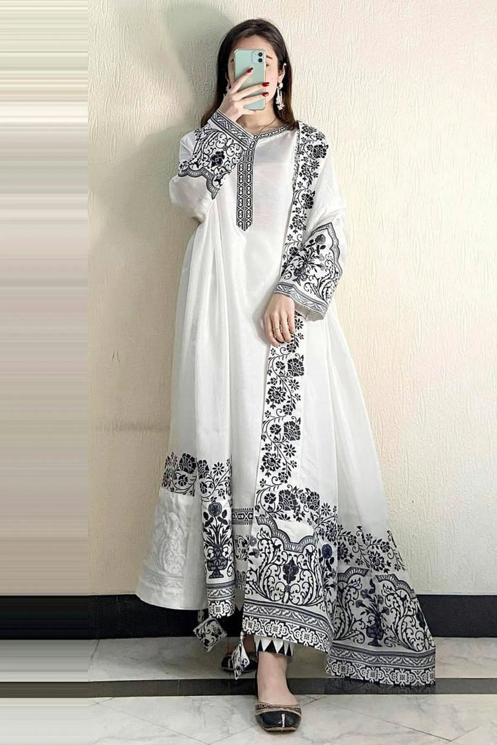 Premium Faux Georgette Suit