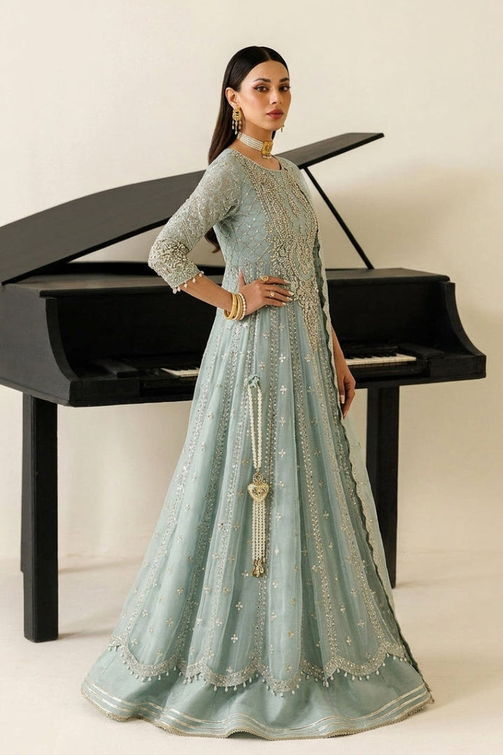 Heavy Embroidered Chiffon suit | Ready To Wear
