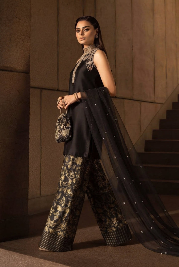 Most Demanding Soft Shamooz Silk Addawork Outfit  | Ready To Wear