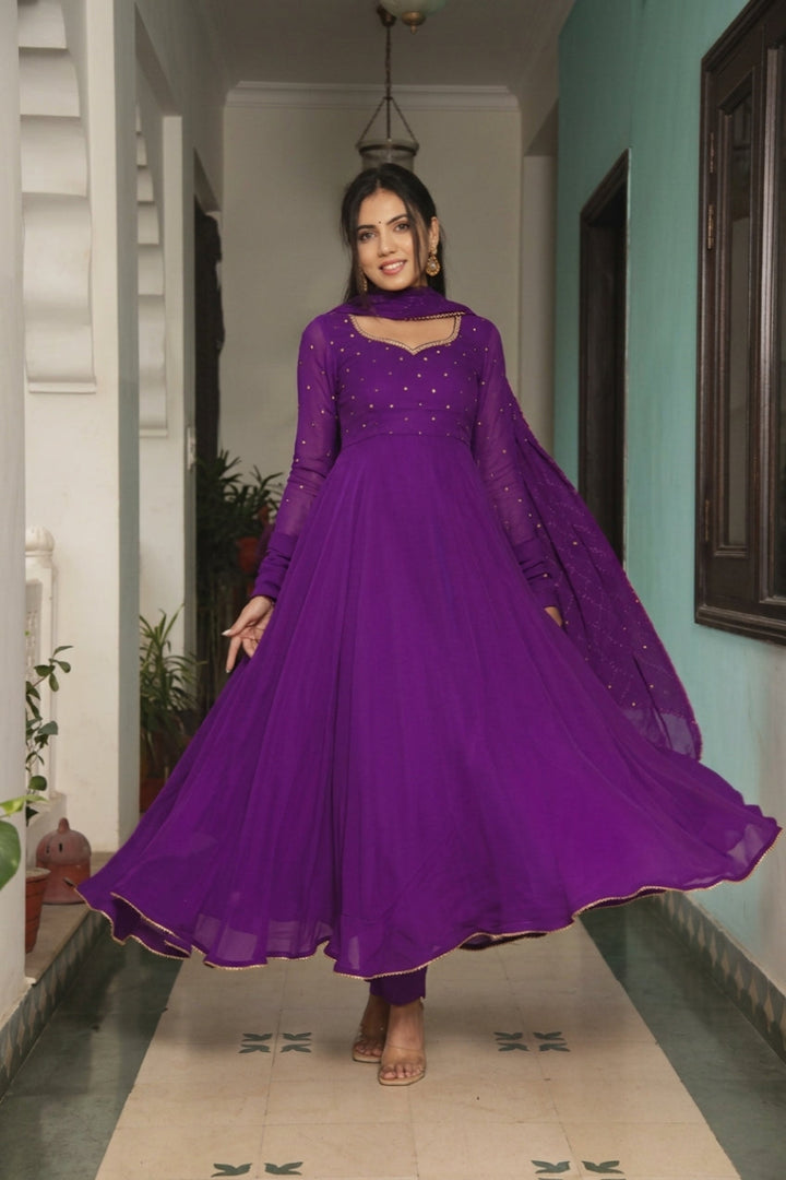 Celestial Chic 2Pcs Gown For Women