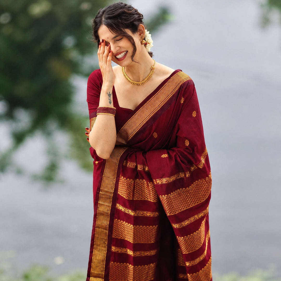 Rich Silk Printed Saree Collection | Baju Saree India Cantik