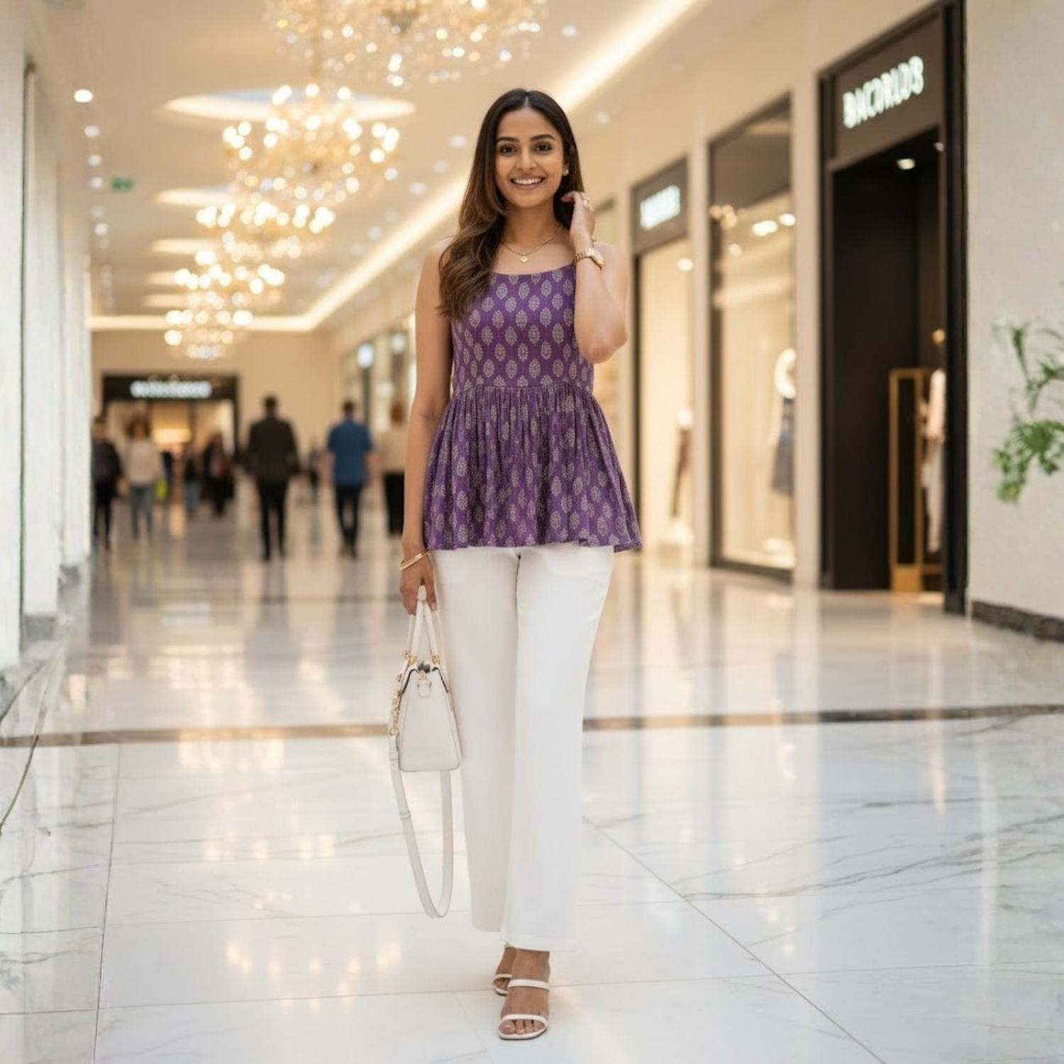 Printed Sleeveless Tops Collection For Women
